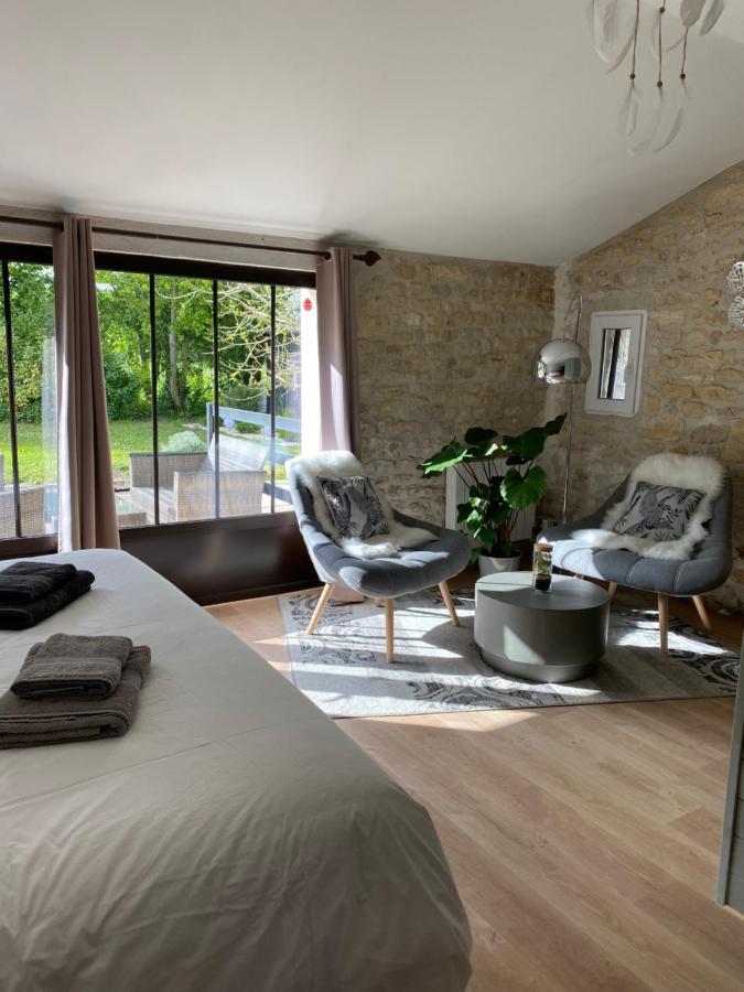 La Chaumeauniere Bed & Breakfast Aigrefeuille-d'Aunis Bagian luar foto