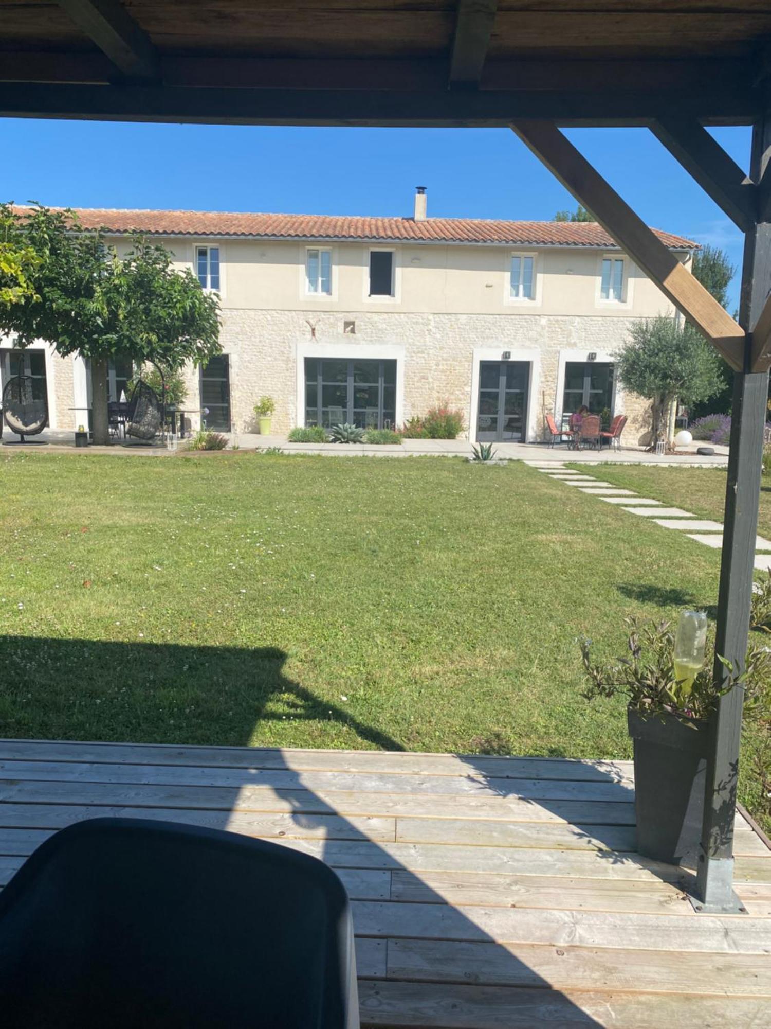 La Chaumeauniere Bed & Breakfast Aigrefeuille-d'Aunis Bagian luar foto